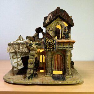 Bethlehem Village Christmas Vintage Lighted Building With Old World Charm